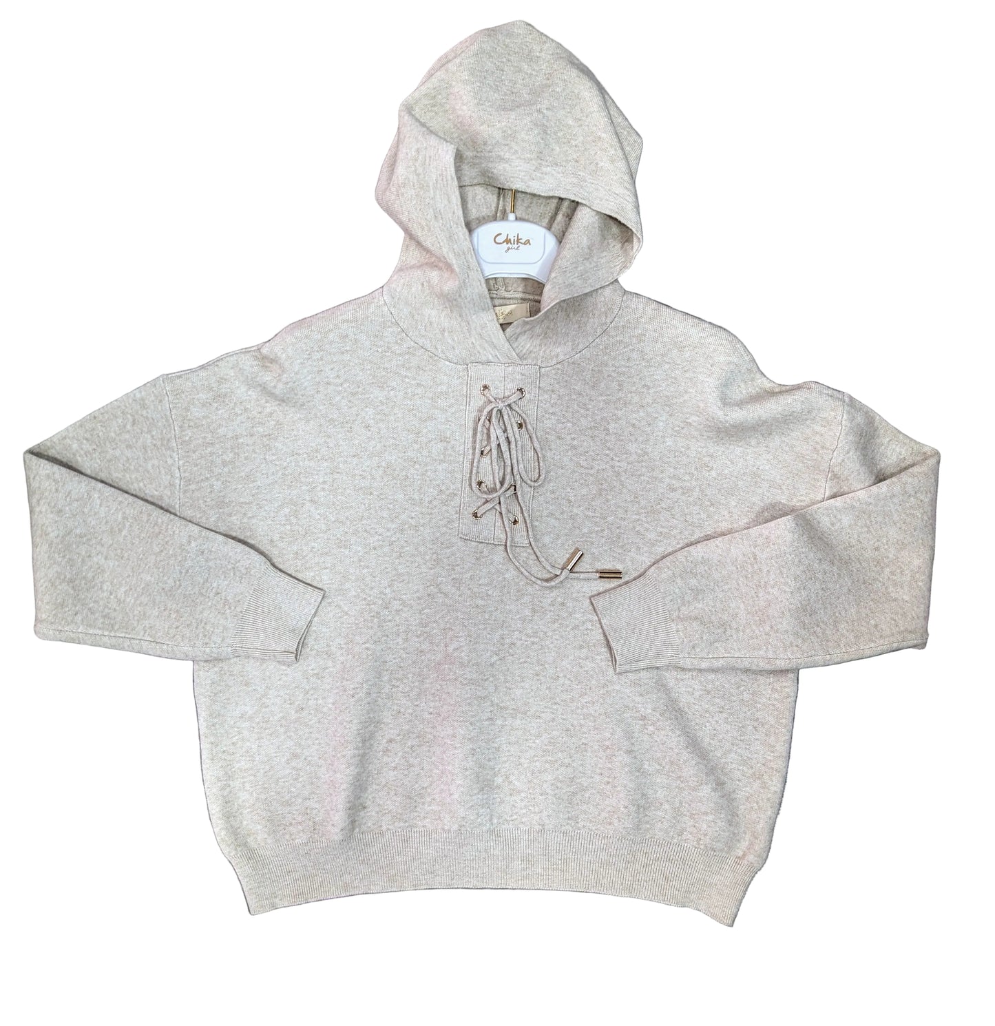 Maglia donna morbida lana con cappuccio STORE 55