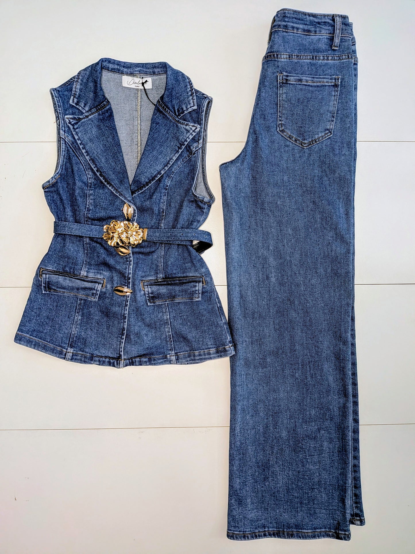 Jeans completo con gilet STORE 55