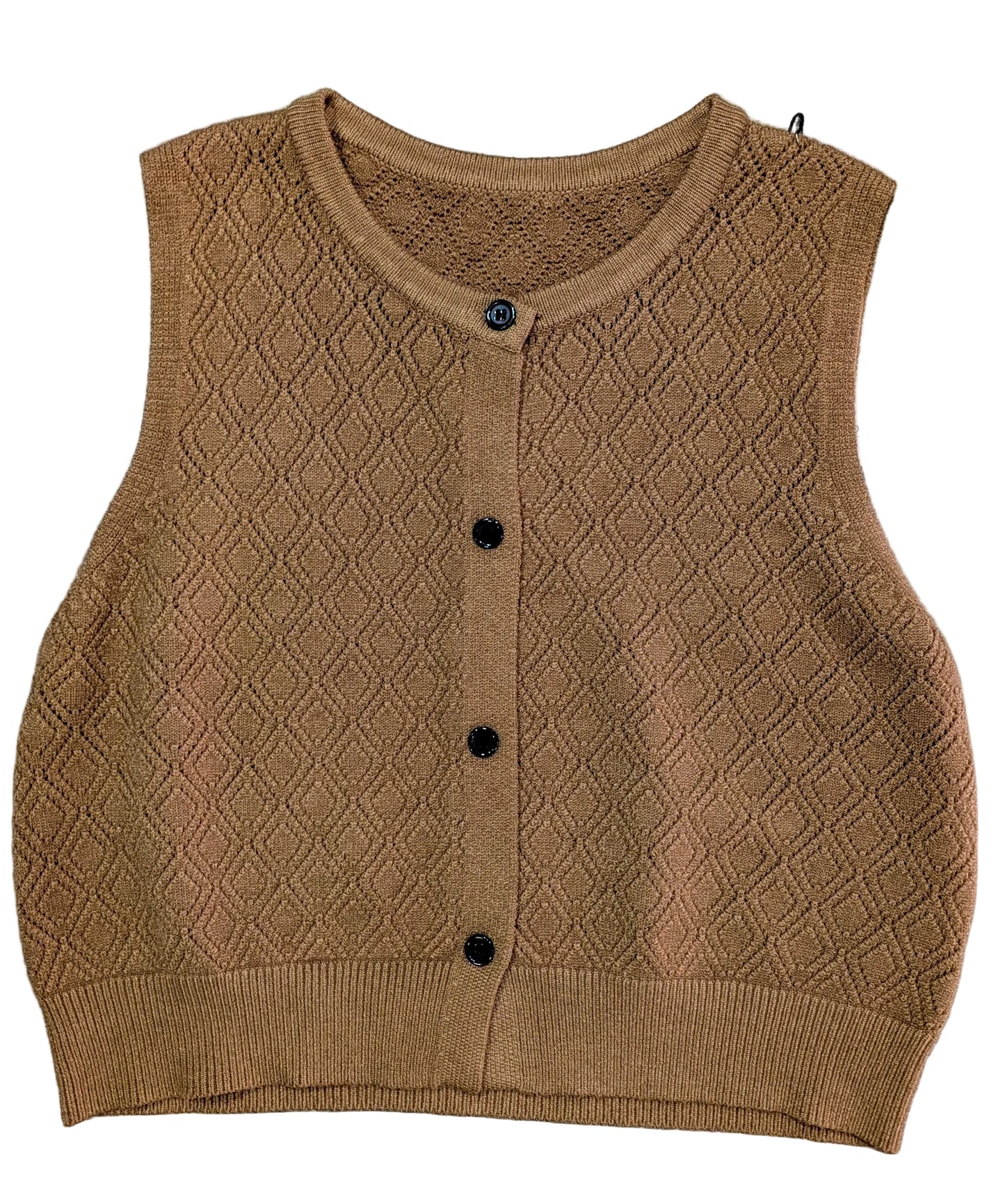 Gilet lana traforato STORE 55