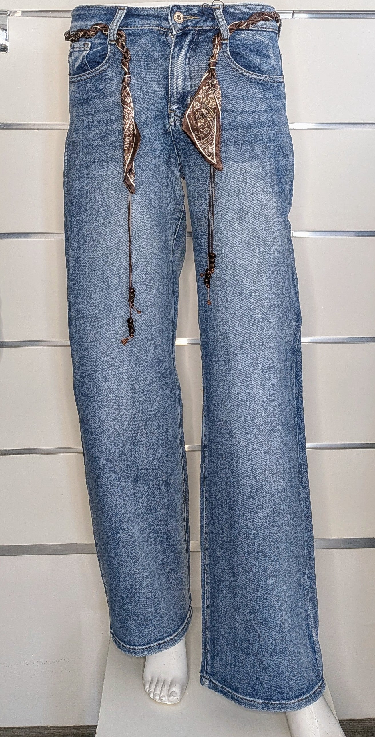 Jeans con foulard STORE 55