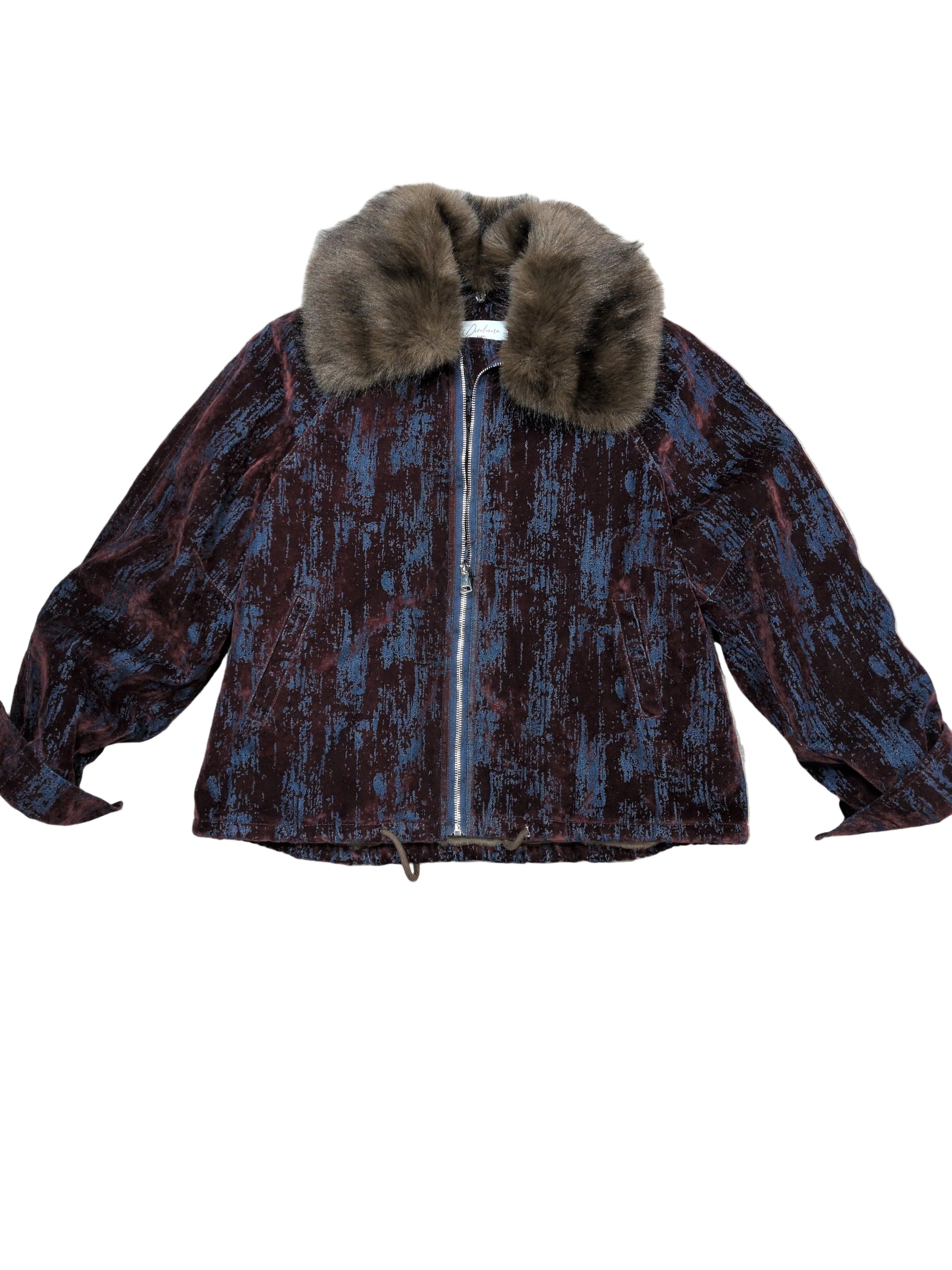 Giubbotto con collo pelliccia removibile STORE 55