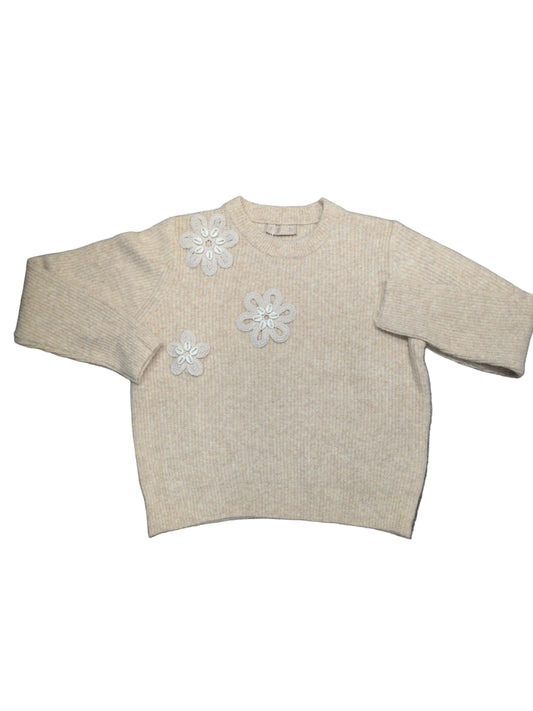 Maglia donna lana mohair con applicazioni decorative STORE 55