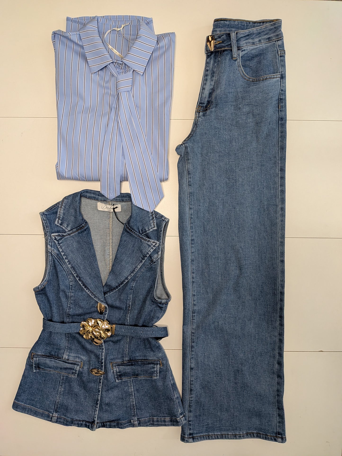 Jeans completo con gilet STORE 55