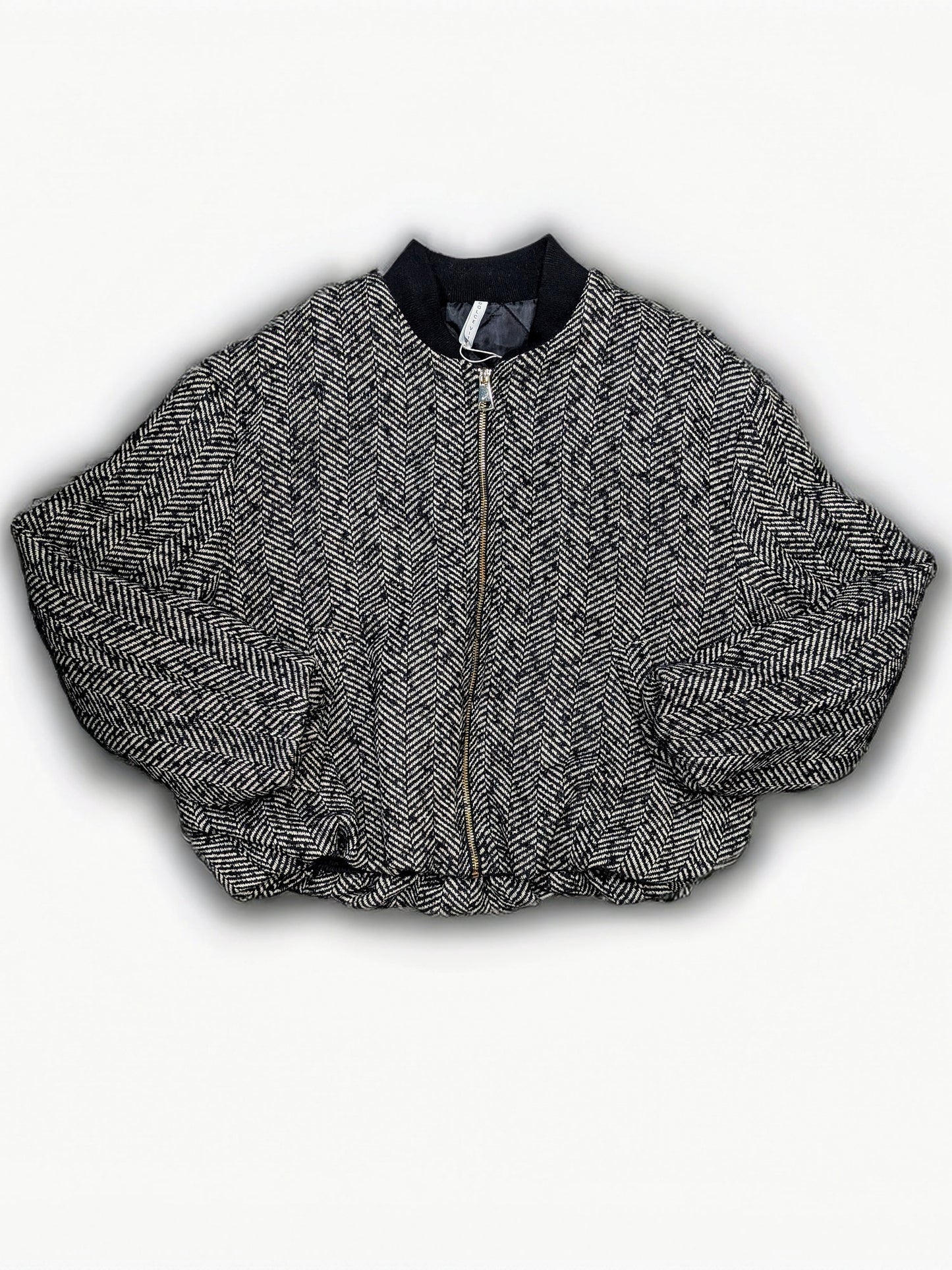 Bomber donna trapuntato in lana elegante STORE 55