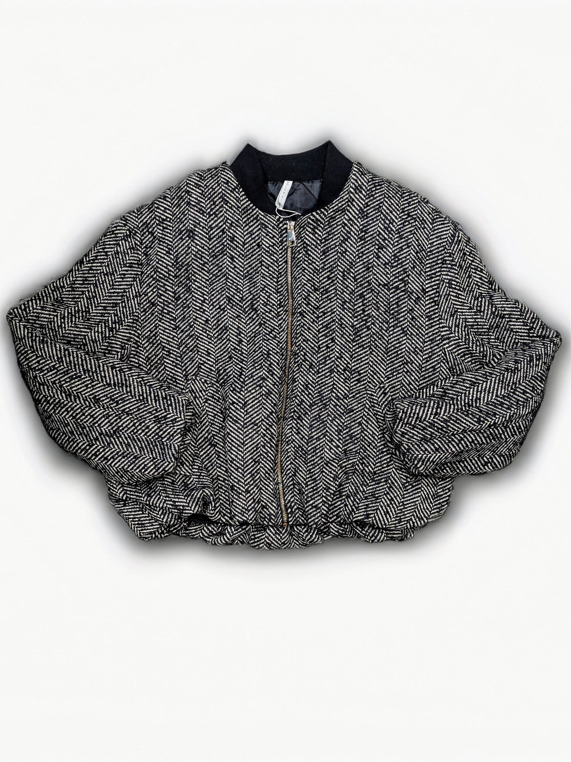 Bomber donna trapuntato in lana elegante STORE 55
