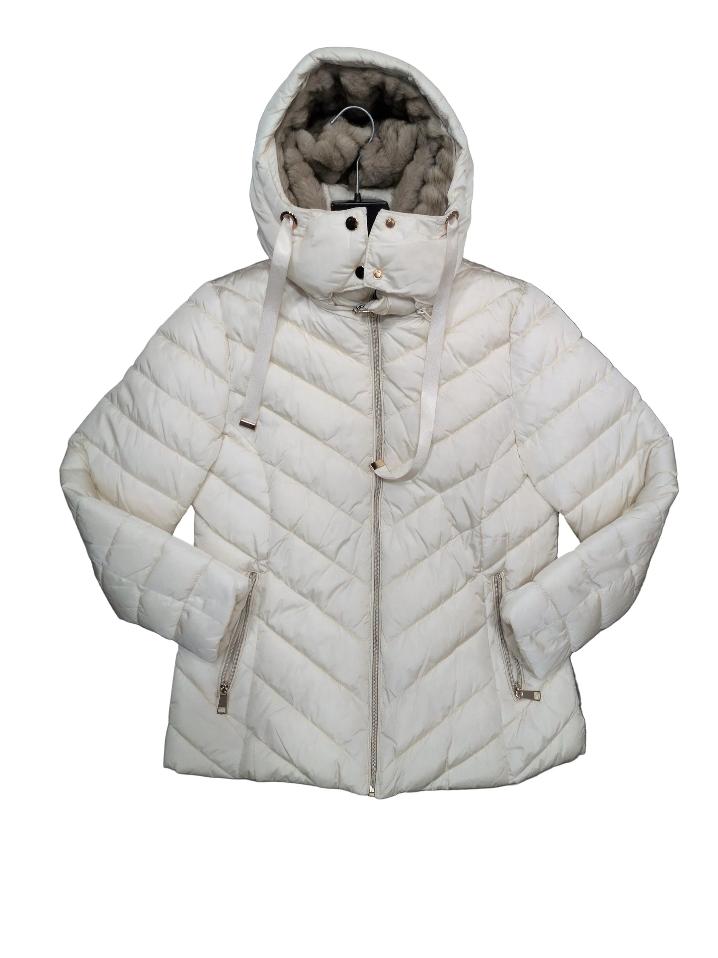 Piumino con pelliccia ecologica STORE 55