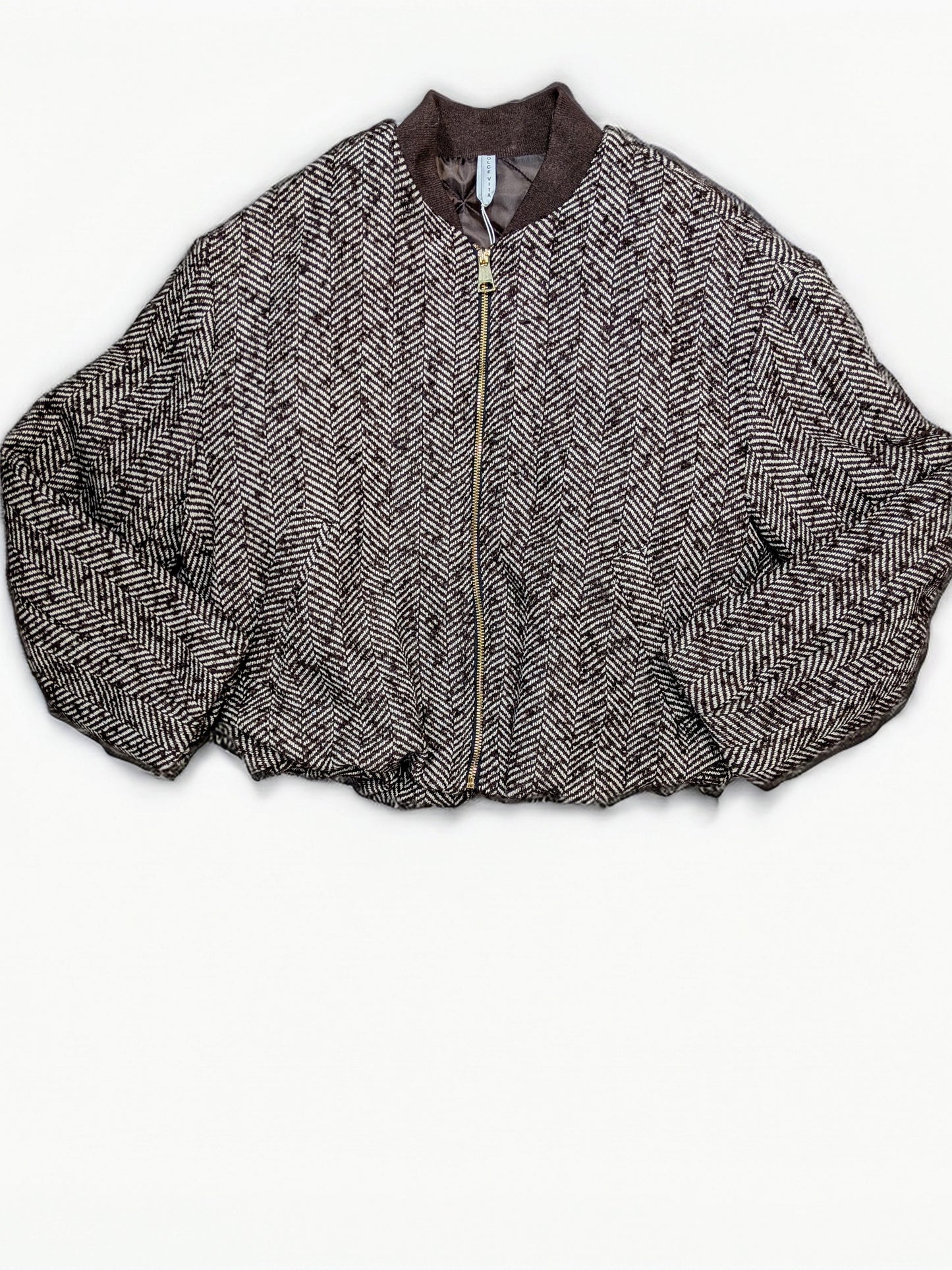 Bomber donna trapuntato in lana elegante STORE 55