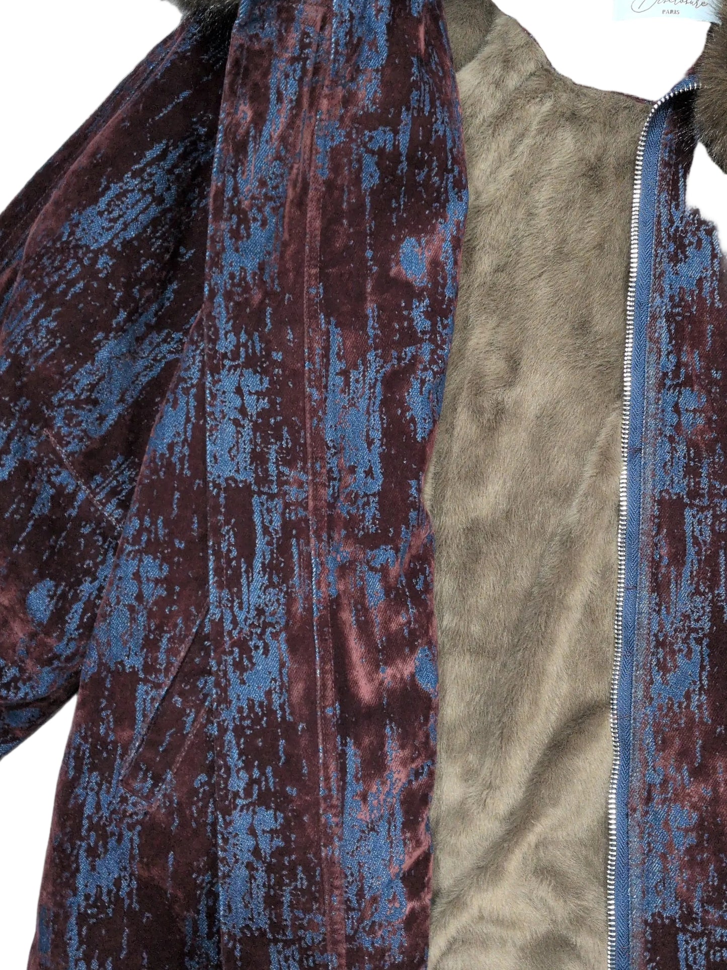 Giubbotto con collo pelliccia removibile STORE 55