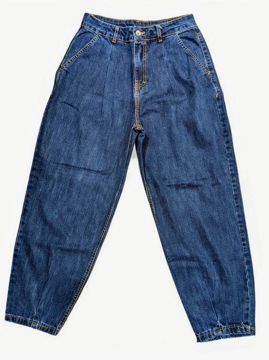 Jeans donna balloon fit a vita alta STORE 55