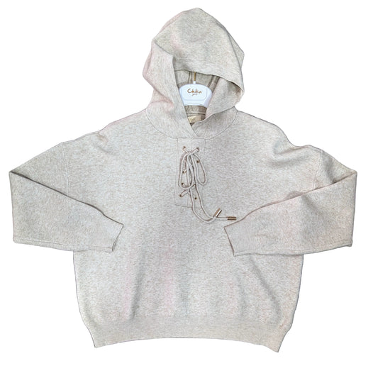 Maglia donna morbida lana con cappuccio STORE 55