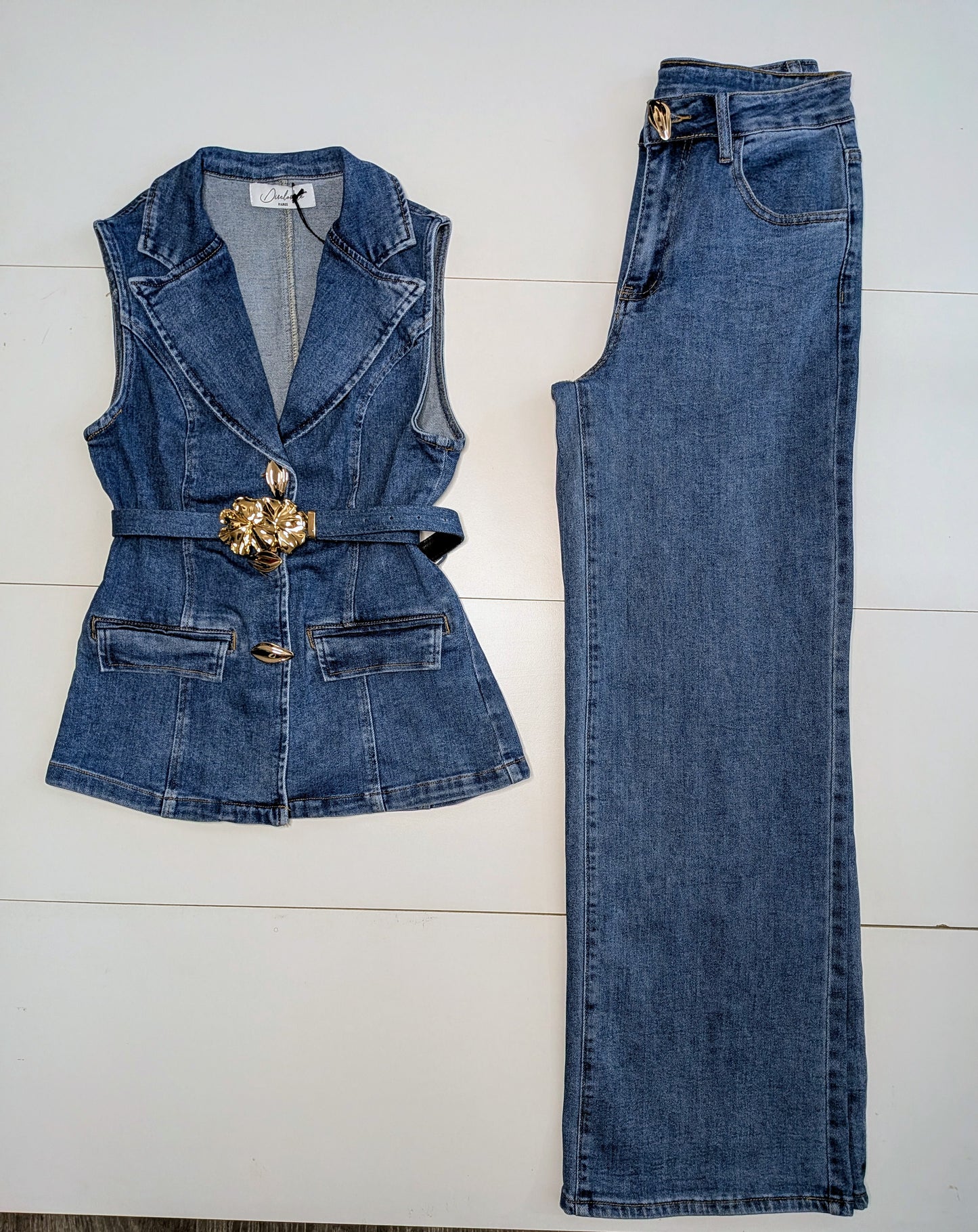 Jeans completo con gilet STORE 55